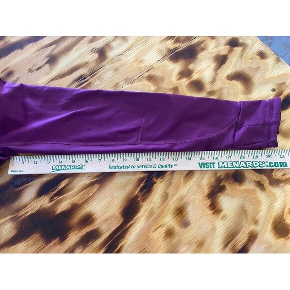 Nike Pullover Dri Fit Hood Long Sleeve Purple Run Ahtleisure Athletic Size Small - Picture 9 of 14